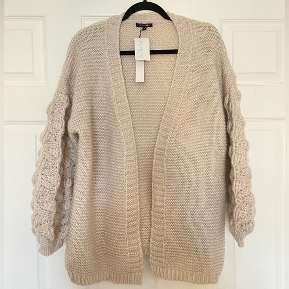 Sweaters Nwt Knit Cream Cardigan Poshmark